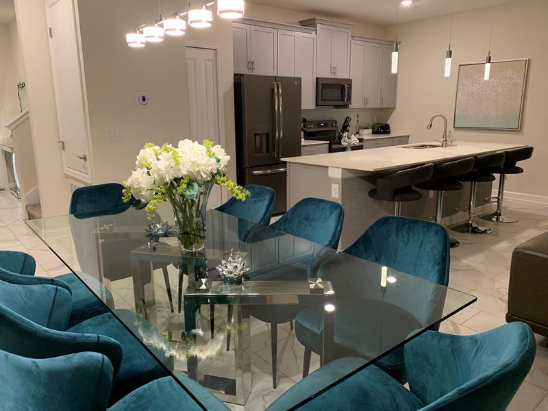 -casas em orlando barbara borges design sala de jantar store Lake